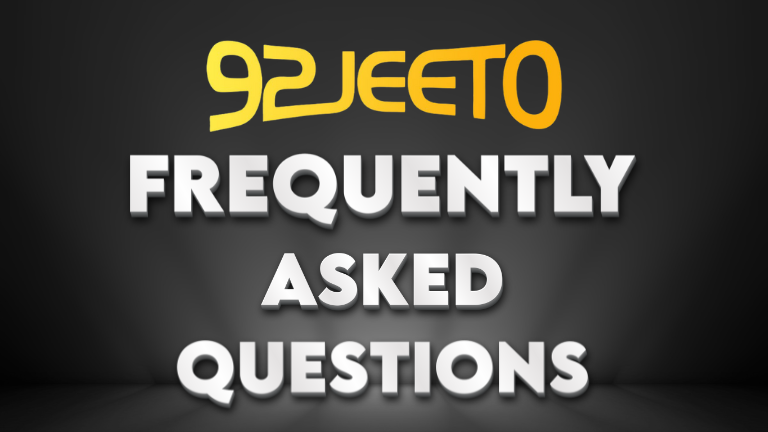 92 Jeeto FAQ – Get answers to common questions about registration, deposits, withdrawals, bonuses, and customer support